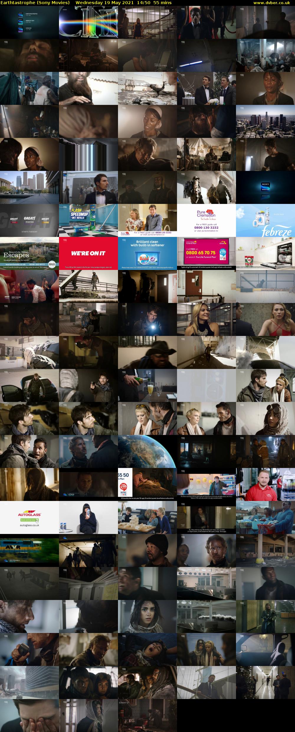 Earthtastrophe (Sony Movies) Wednesday 19 May 2021 14:50 - 15:45