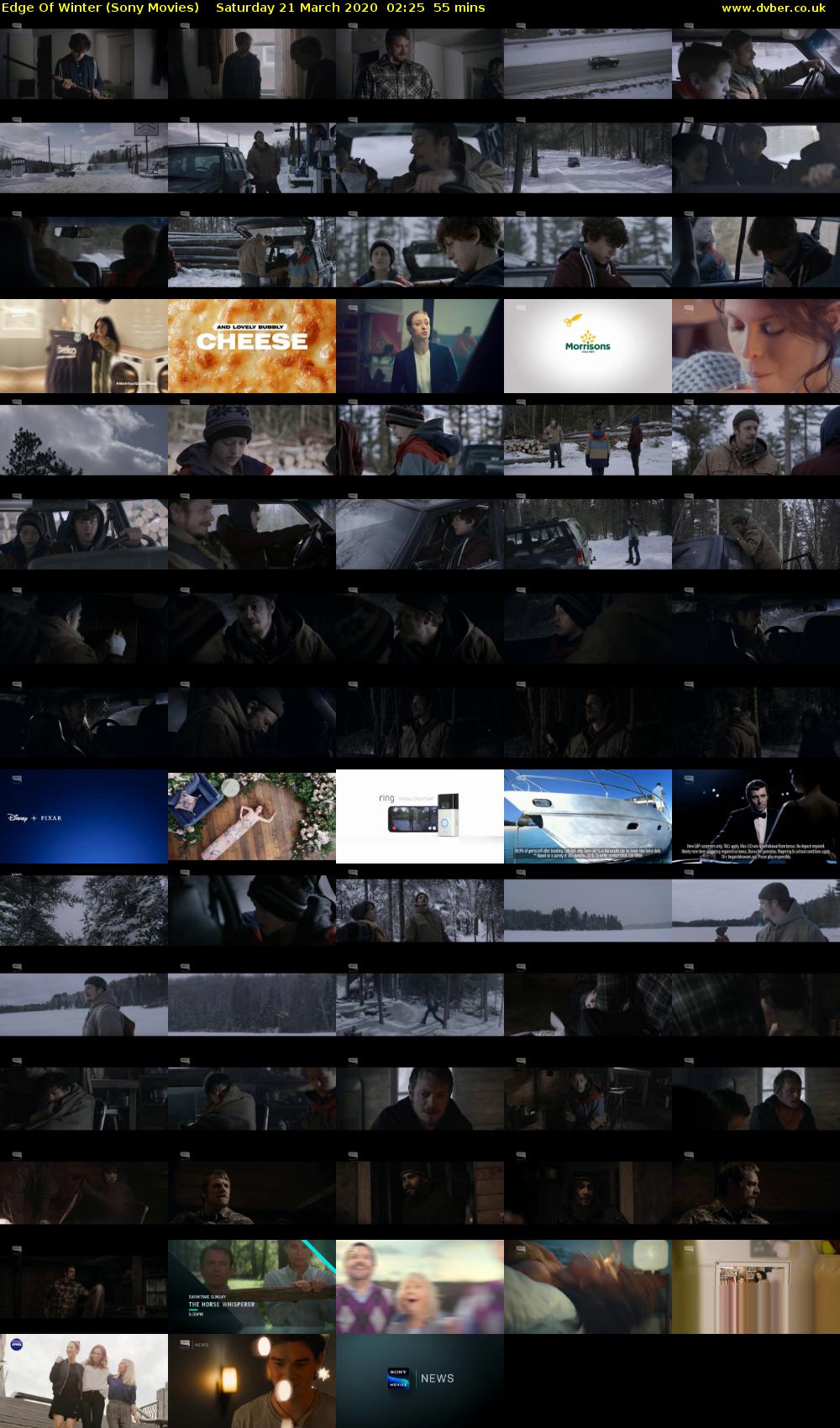 Edge Of Winter (Sony Movies) Saturday 21 March 2020 02:25 - 03:20