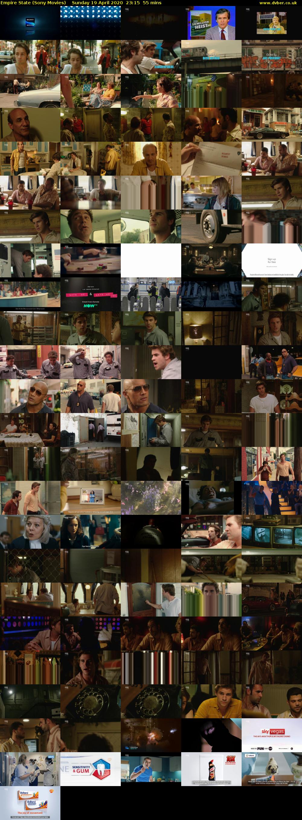Empire State (Sony Movies) Sunday 19 April 2020 23:15 - 00:10