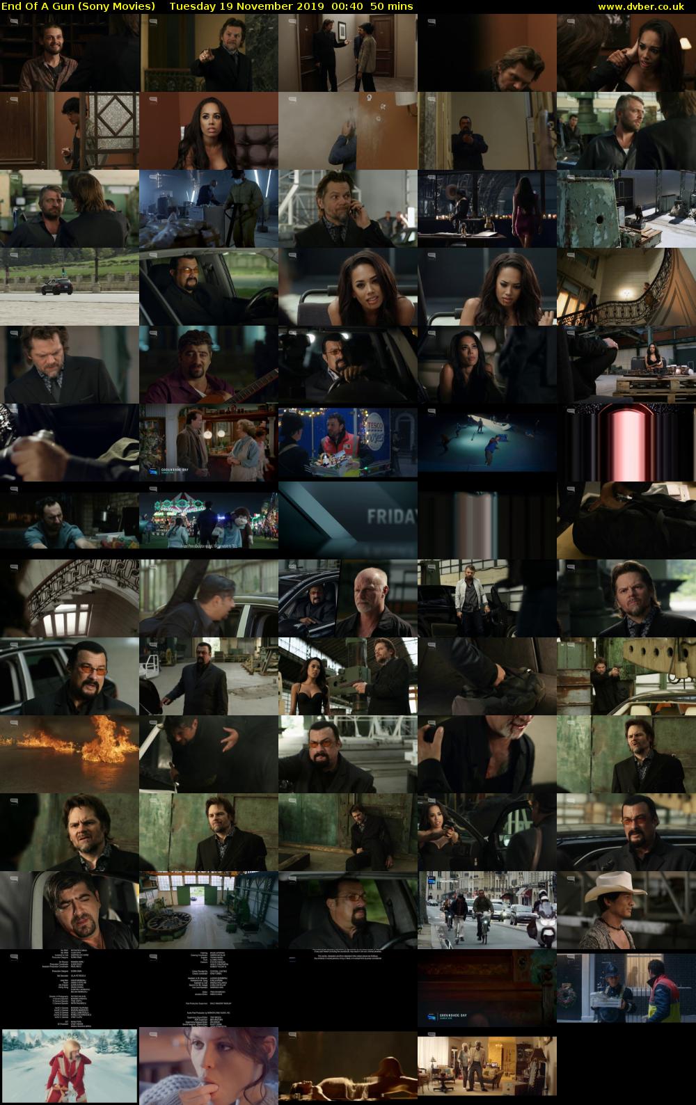 End Of A Gun (Sony Movies) Tuesday 19 November 2019 00:40 - 01:30