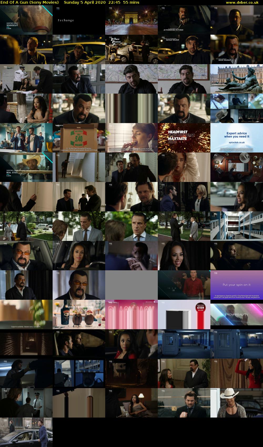 End Of A Gun (Sony Movies) Sunday 5 April 2020 22:45 - 23:40