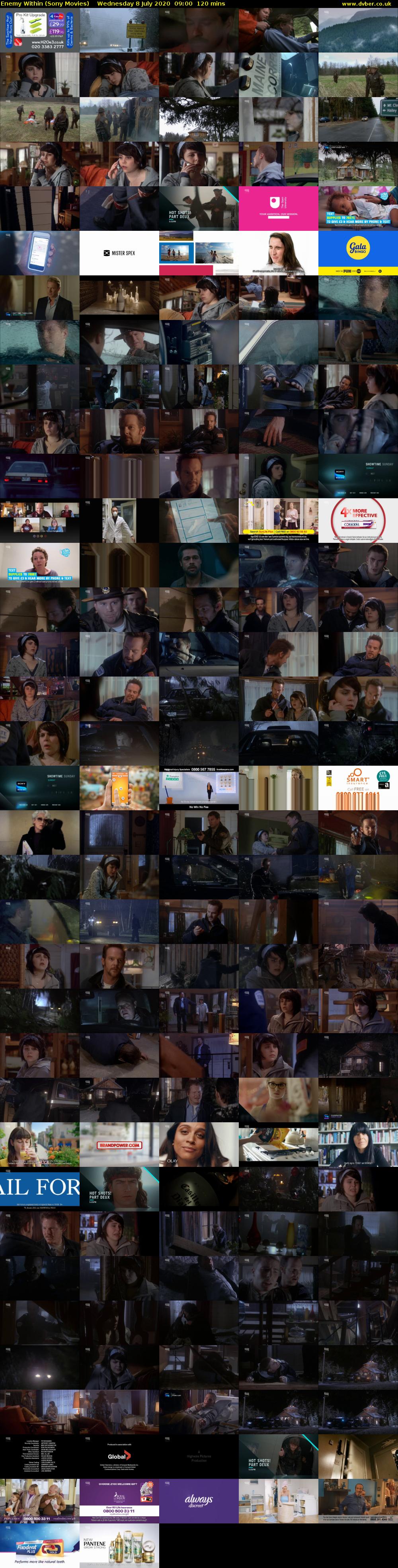 Enemy Within (Sony Movies) Wednesday 8 July 2020 09:00 - 11:00