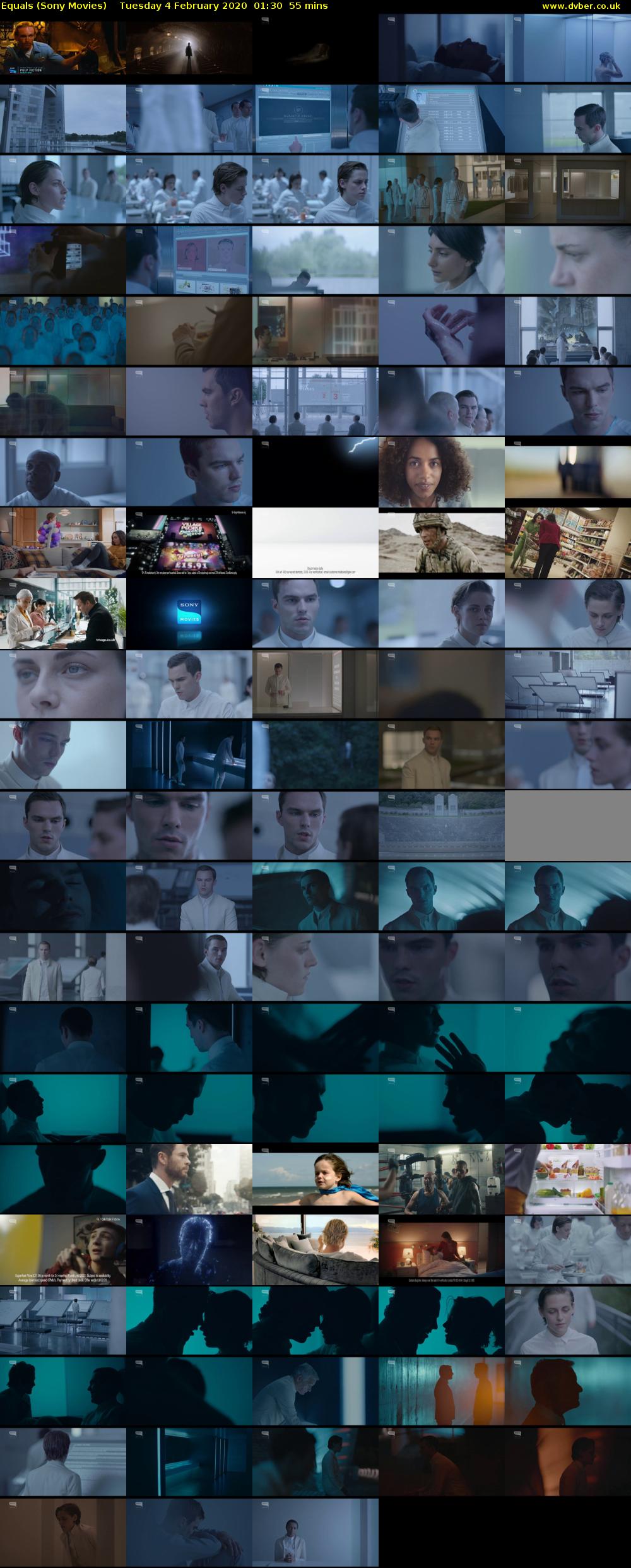 Equals (Sony Movies) Tuesday 4 February 2020 01:30 - 02:25