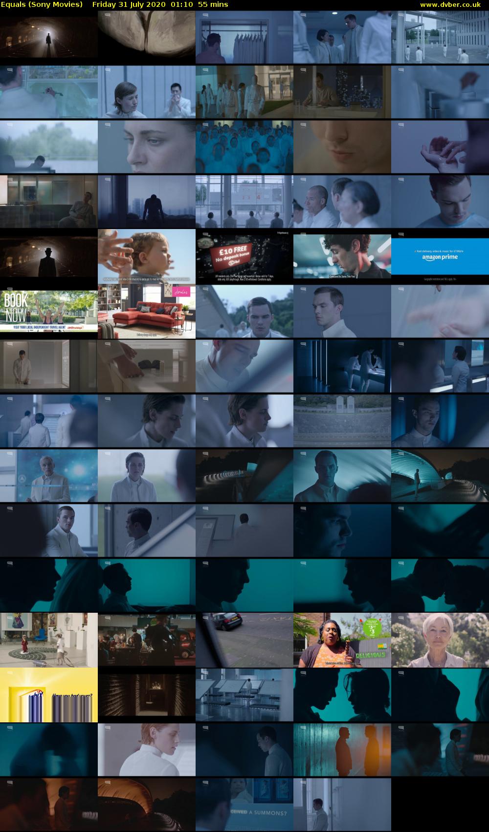 Equals (Sony Movies) Friday 31 July 2020 01:10 - 02:05