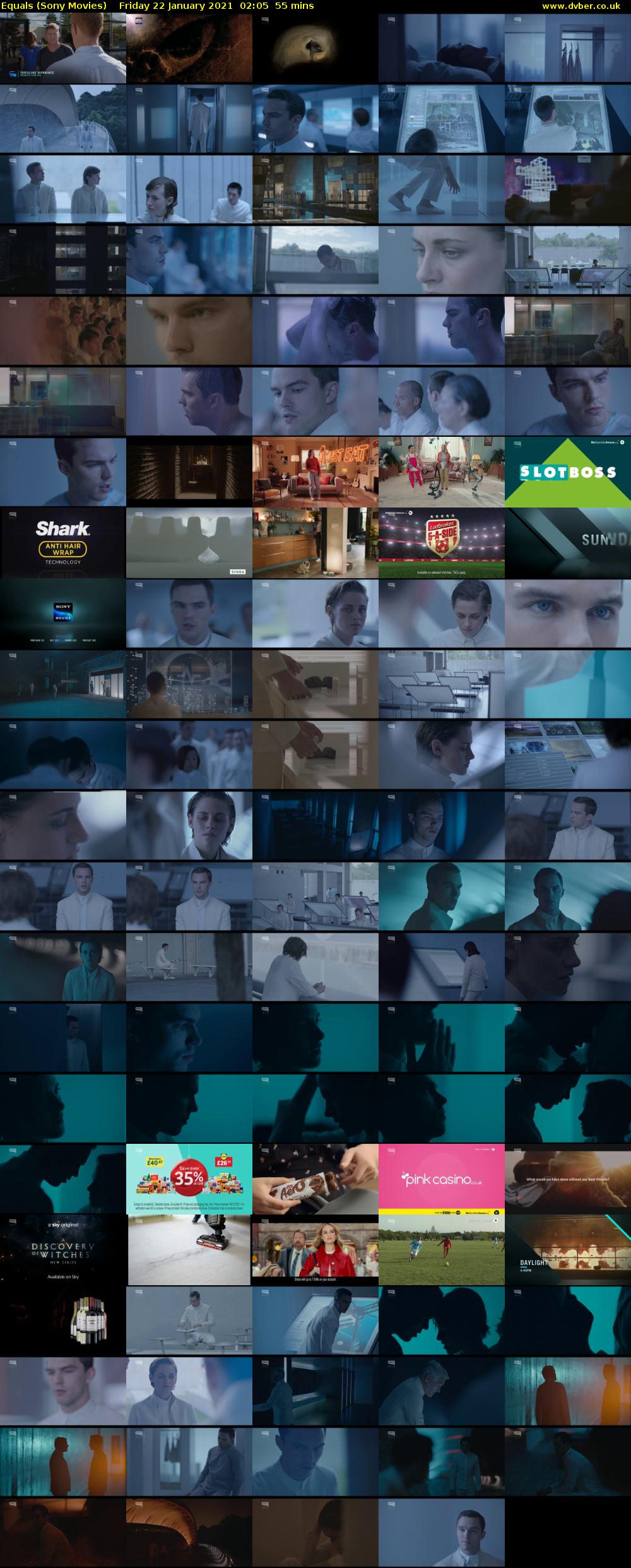 Equals (Sony Movies) Friday 22 January 2021 02:05 - 03:00