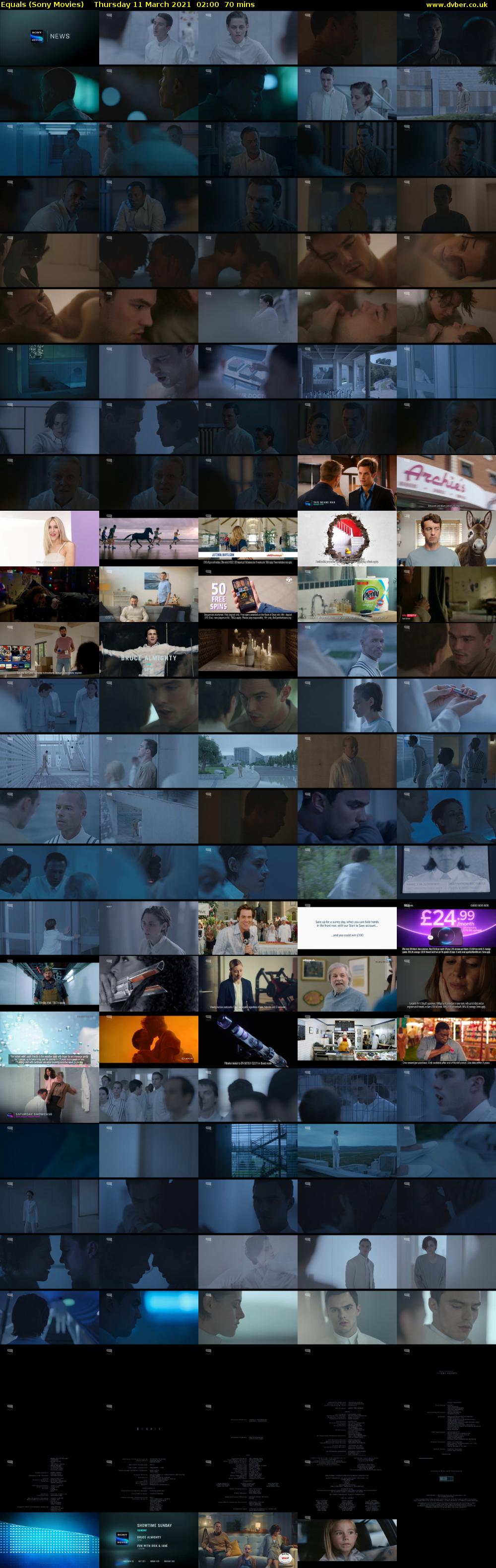 Equals (Sony Movies) Thursday 11 March 2021 02:00 - 03:10