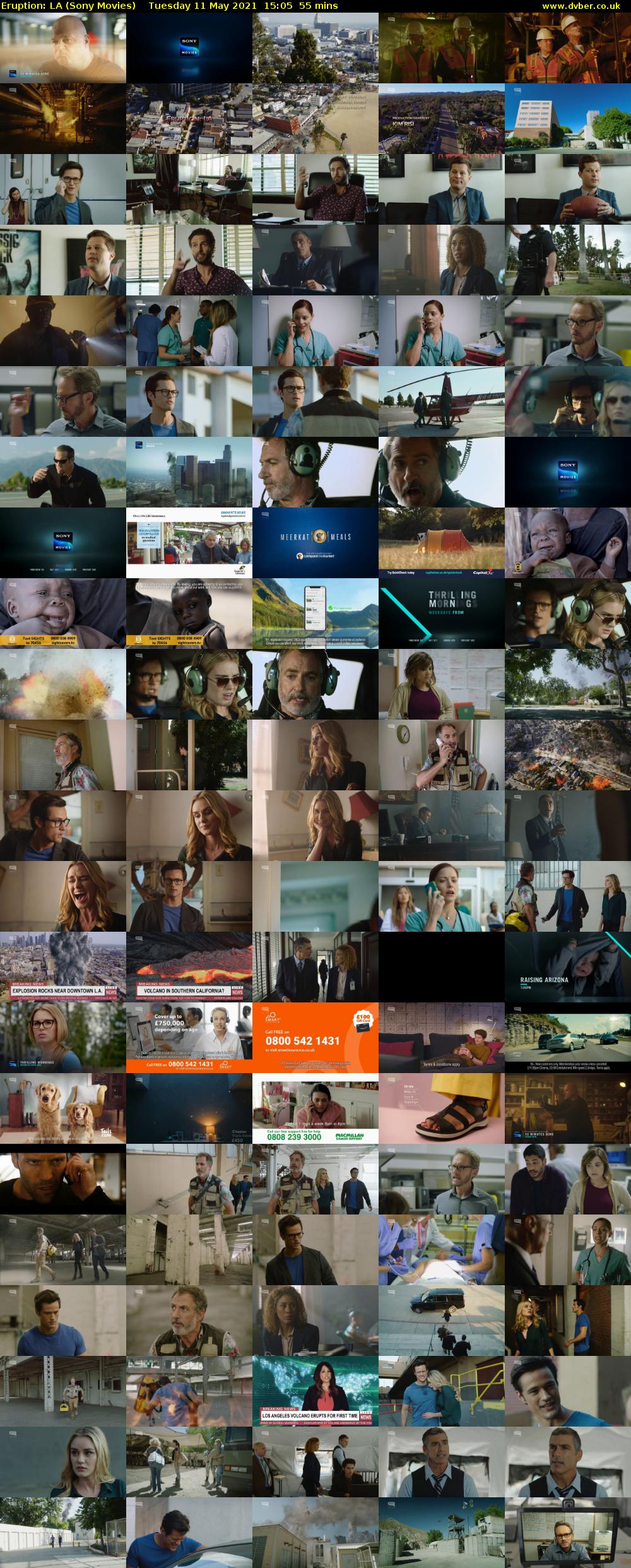 Eruption: LA (Sony Movies) Tuesday 11 May 2021 15:05 - 16:00
