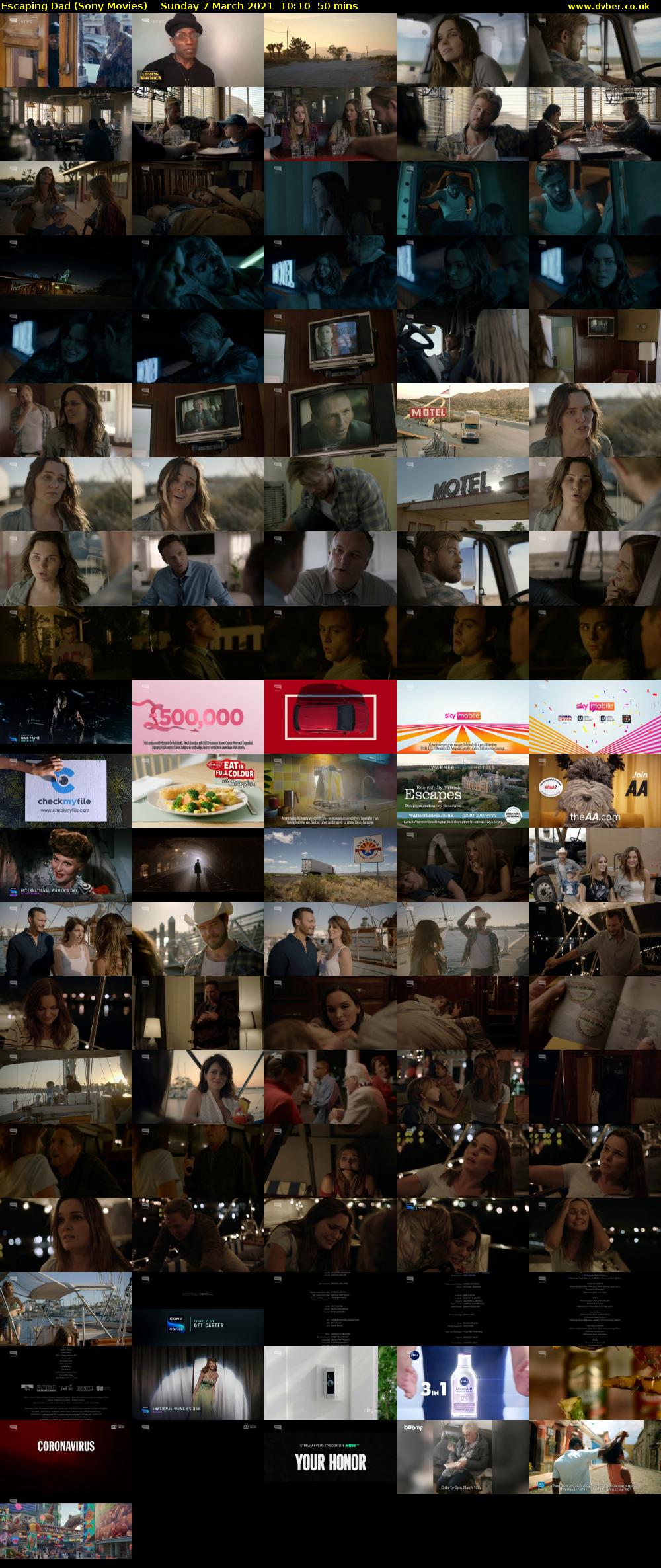 Escaping Dad (Sony Movies) Sunday 7 March 2021 10:10 - 11:00