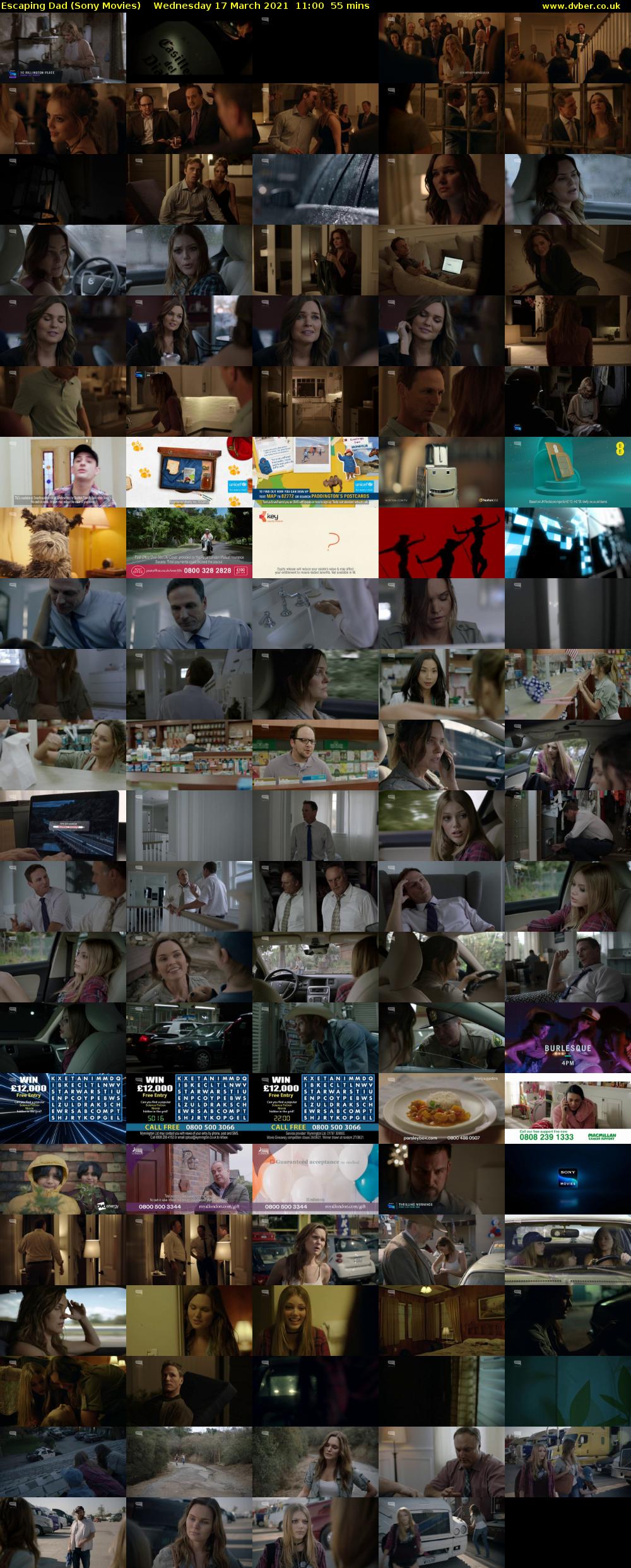 Escaping Dad (Sony Movies) Wednesday 17 March 2021 11:00 - 11:55