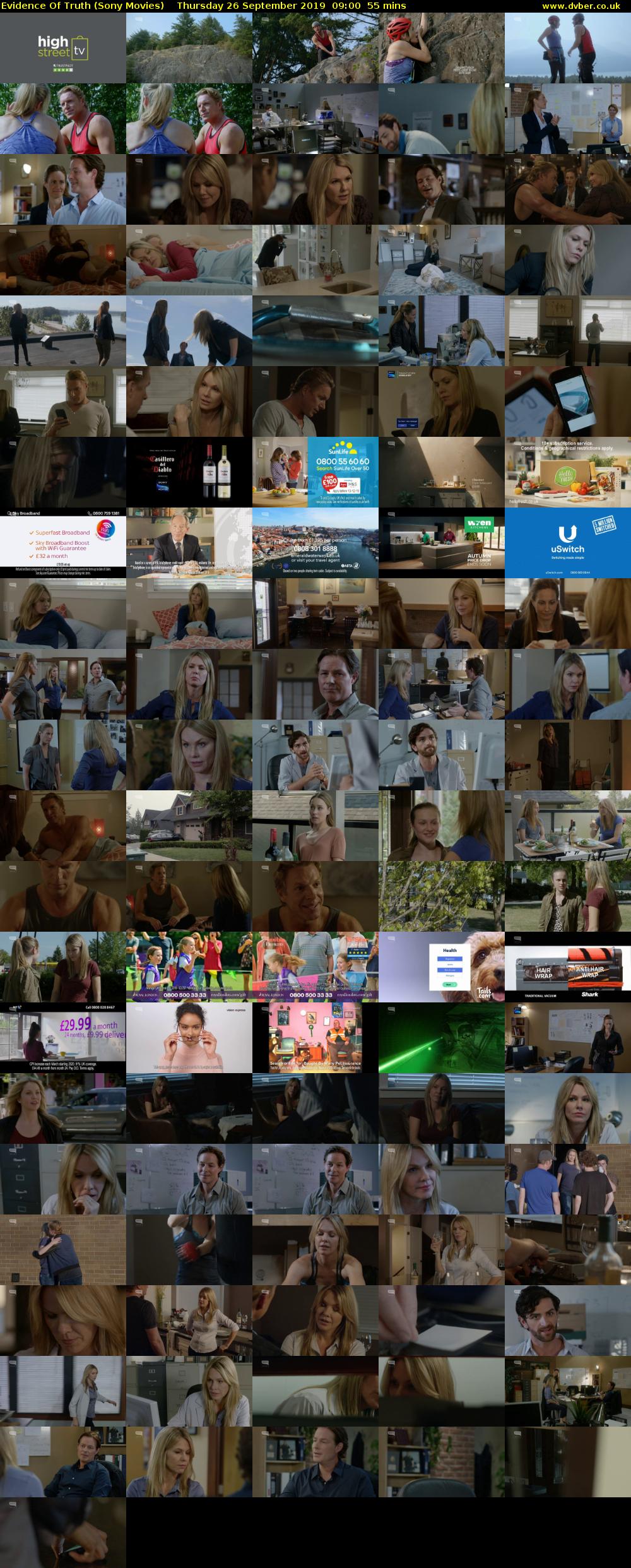 Evidence Of Truth (Sony Movies) Thursday 26 September 2019 09:00 - 09:55