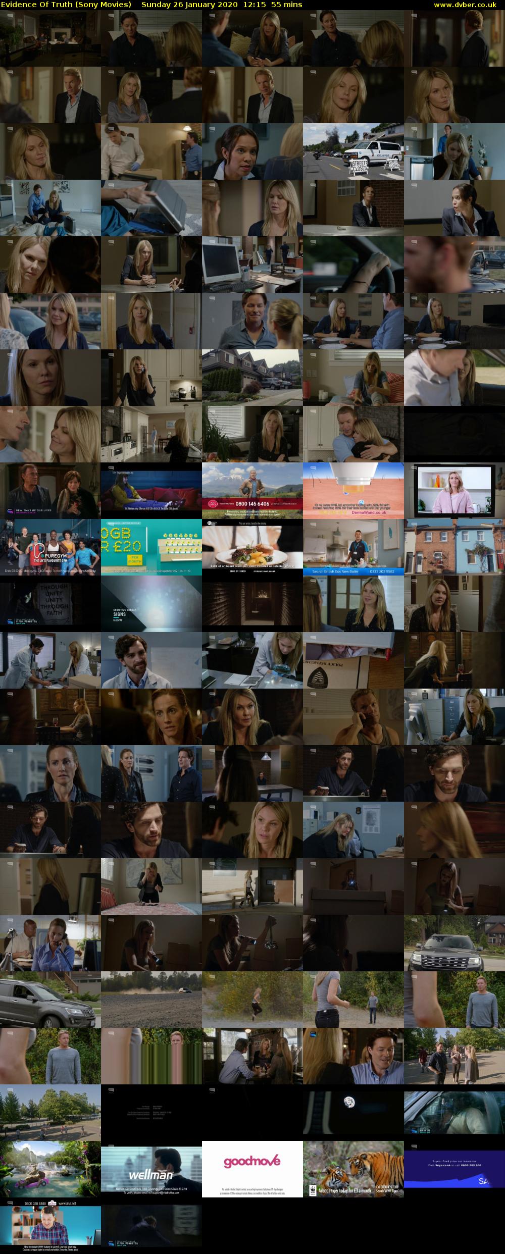 Evidence Of Truth (Sony Movies) Sunday 26 January 2020 12:15 - 13:10