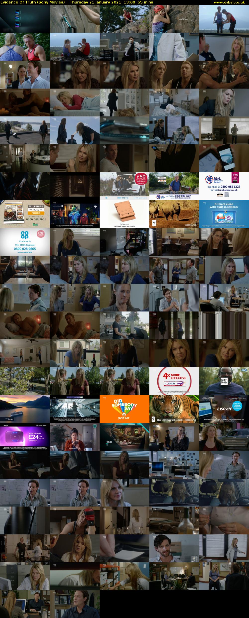 Evidence Of Truth (Sony Movies) Thursday 21 January 2021 13:00 - 13:55