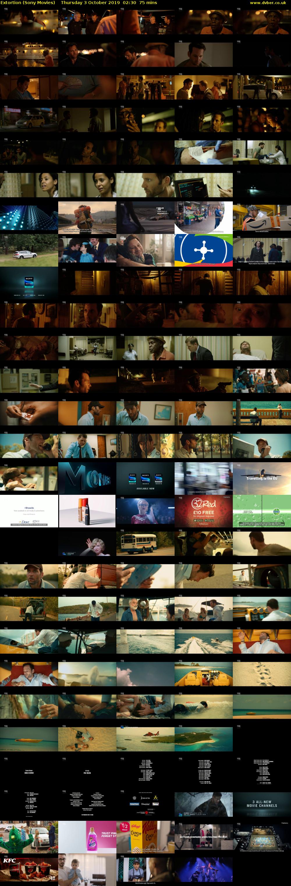 Extortion (Sony Movies) Thursday 3 October 2019 02:30 - 03:45