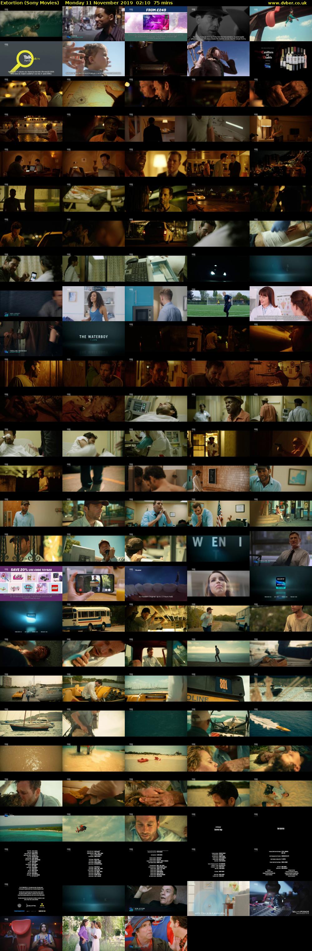 Extortion (Sony Movies) Monday 11 November 2019 02:10 - 03:25