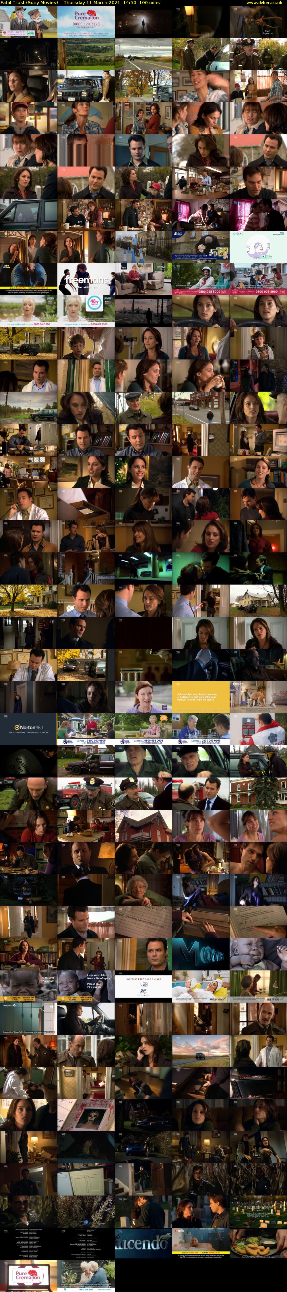 Fatal Trust (Sony Movies) Thursday 11 March 2021 14:50 - 16:30