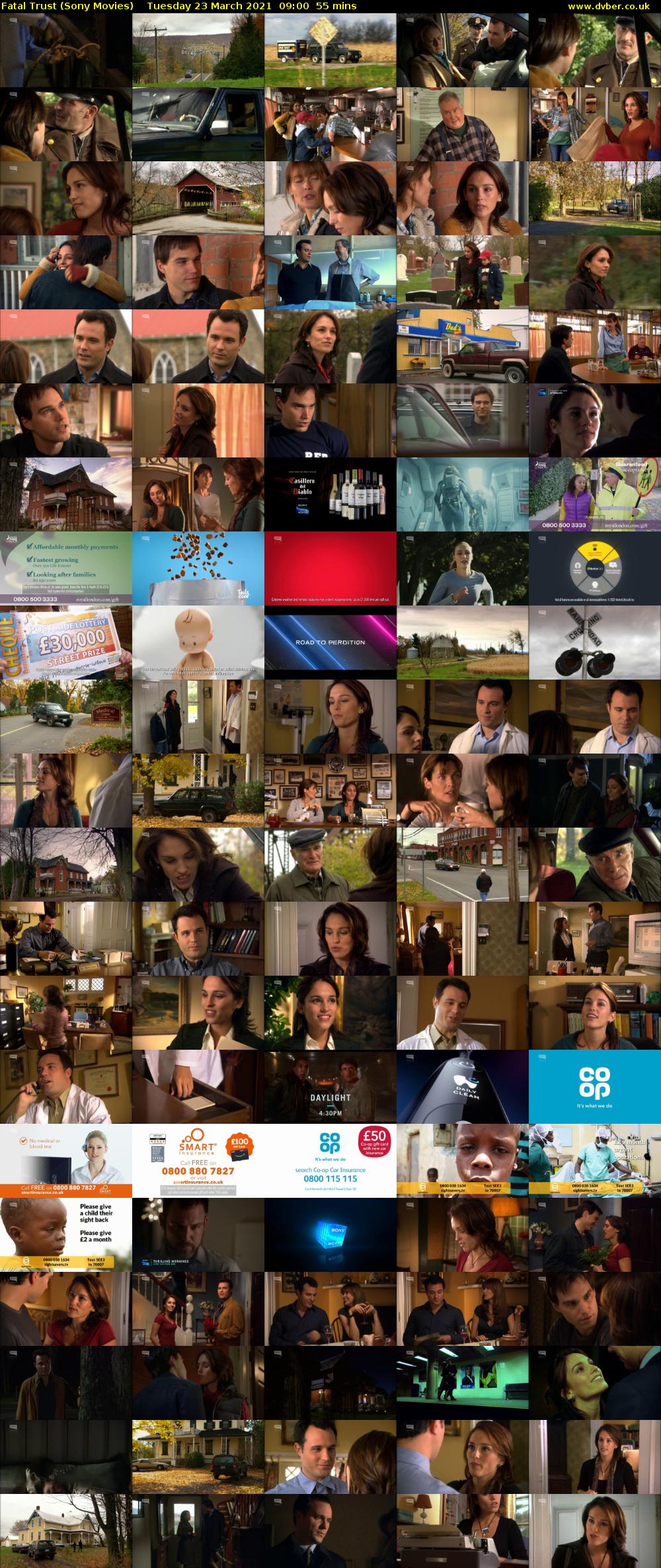Fatal Trust (Sony Movies) Tuesday 23 March 2021 09:00 - 09:55