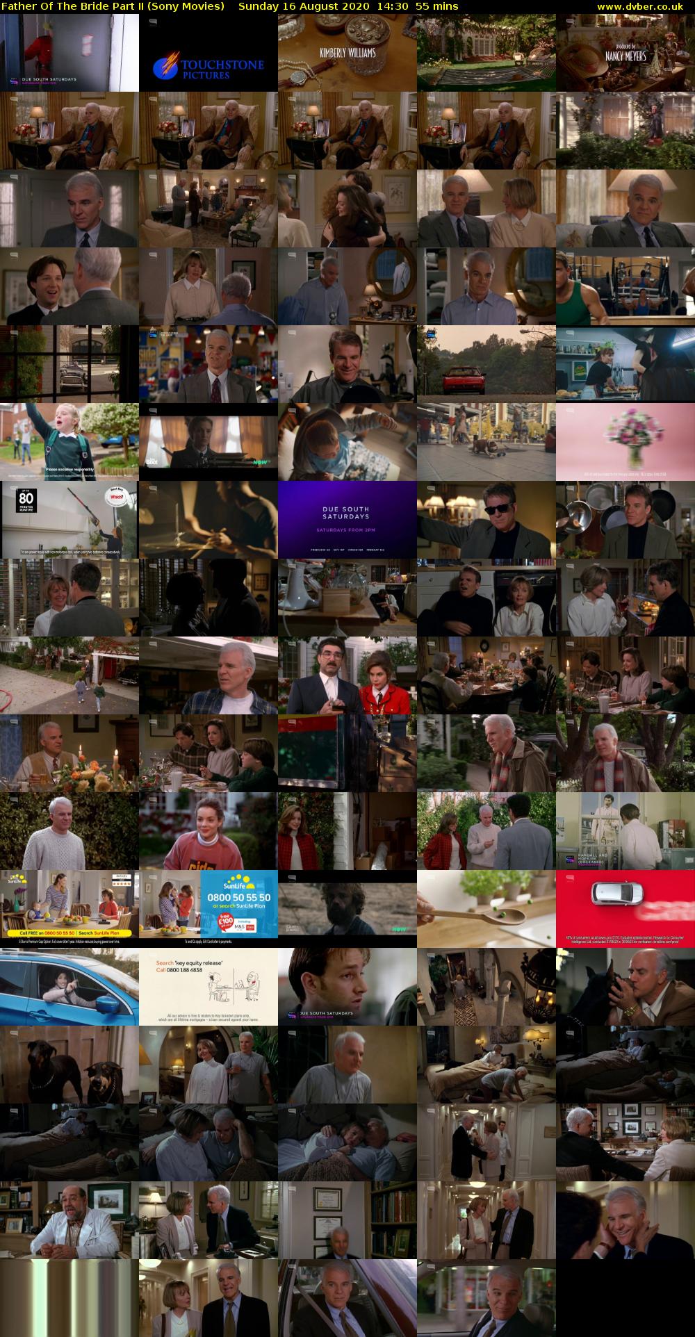 Father Of The Bride Part II (Sony Movies) Sunday 16 August 2020 14:30 - 15:25