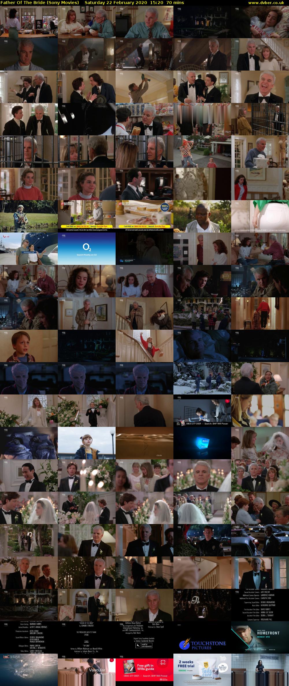 Father Of The Bride (Sony Movies) Saturday 22 February 2020 15:20 - 16:30