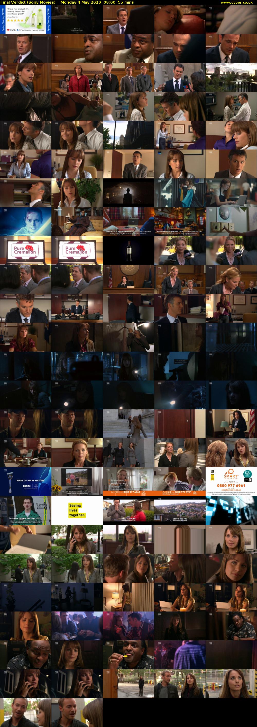 Final Verdict (Sony Movies) Monday 4 May 2020 09:00 - 09:55