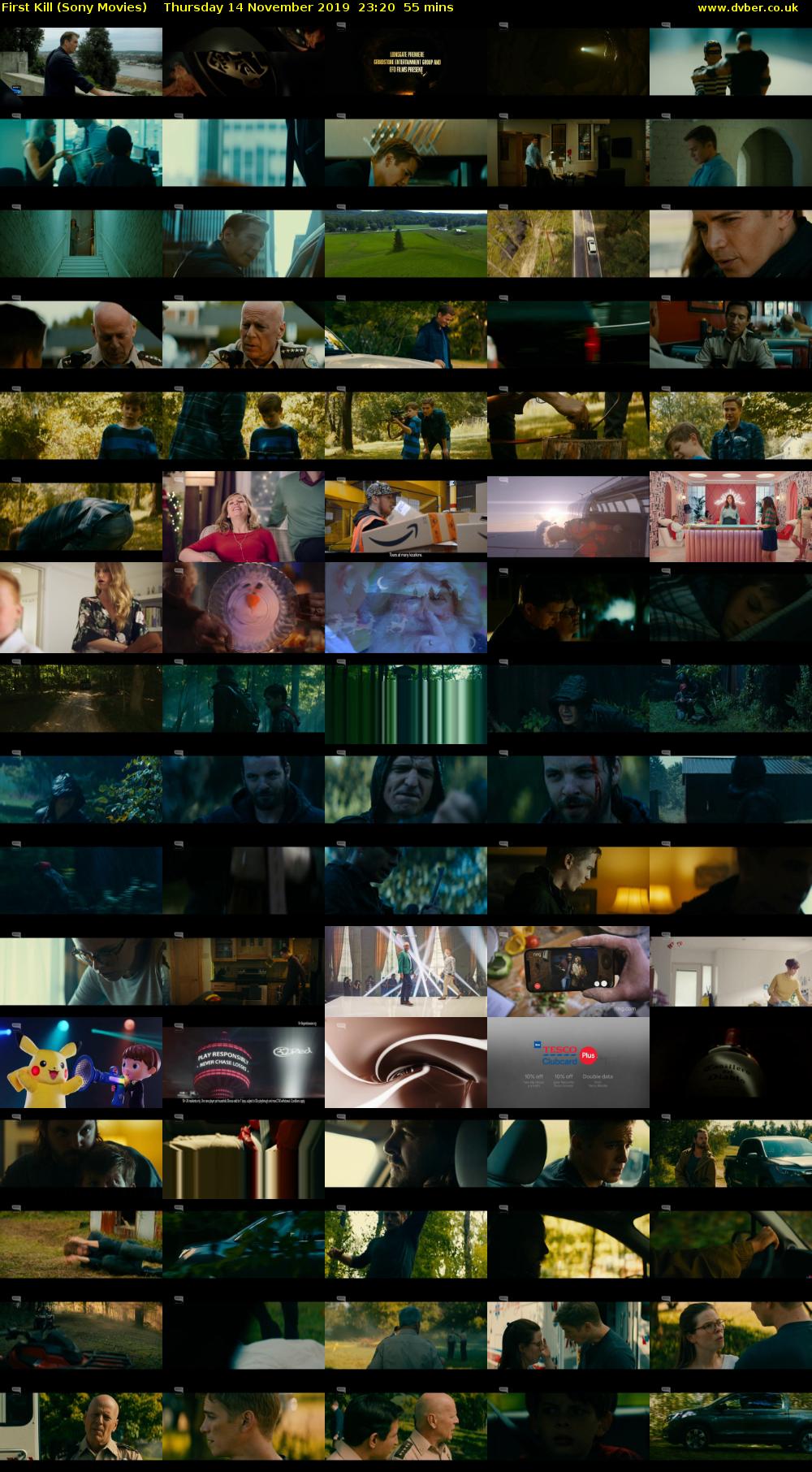 First Kill (Sony Movies) Thursday 14 November 2019 23:20 - 00:15