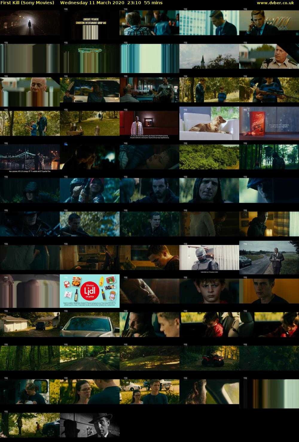 First Kill (Sony Movies) Wednesday 11 March 2020 23:10 - 00:05