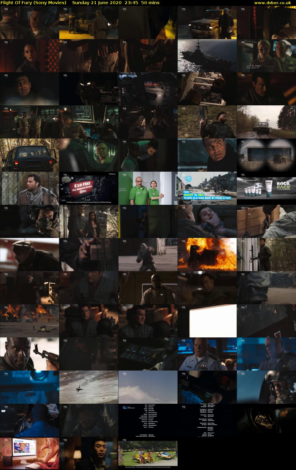 Flight Of Fury (Sony Movies) Sunday 21 June 2020 23:45 - 00:35