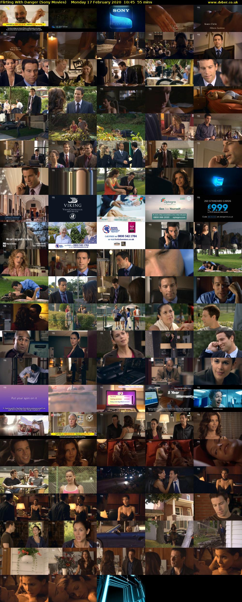 Flirting With Danger (Sony Movies) Monday 17 February 2020 10:45 - 11:40