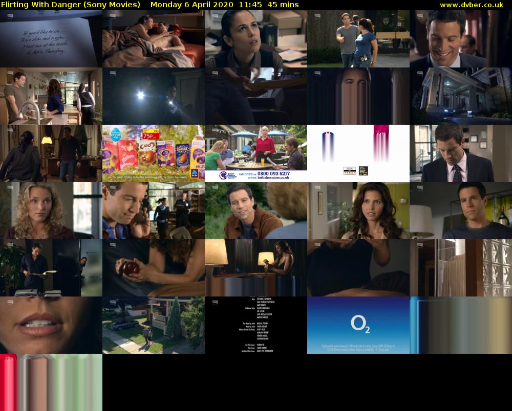 Flirting With Danger (Sony Movies) Monday 6 April 2020 11:45 - 12:30