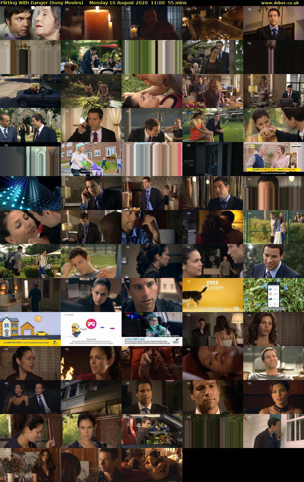 Flirting With Danger (Sony Movies) Monday 10 August 2020 11:00 - 11:55