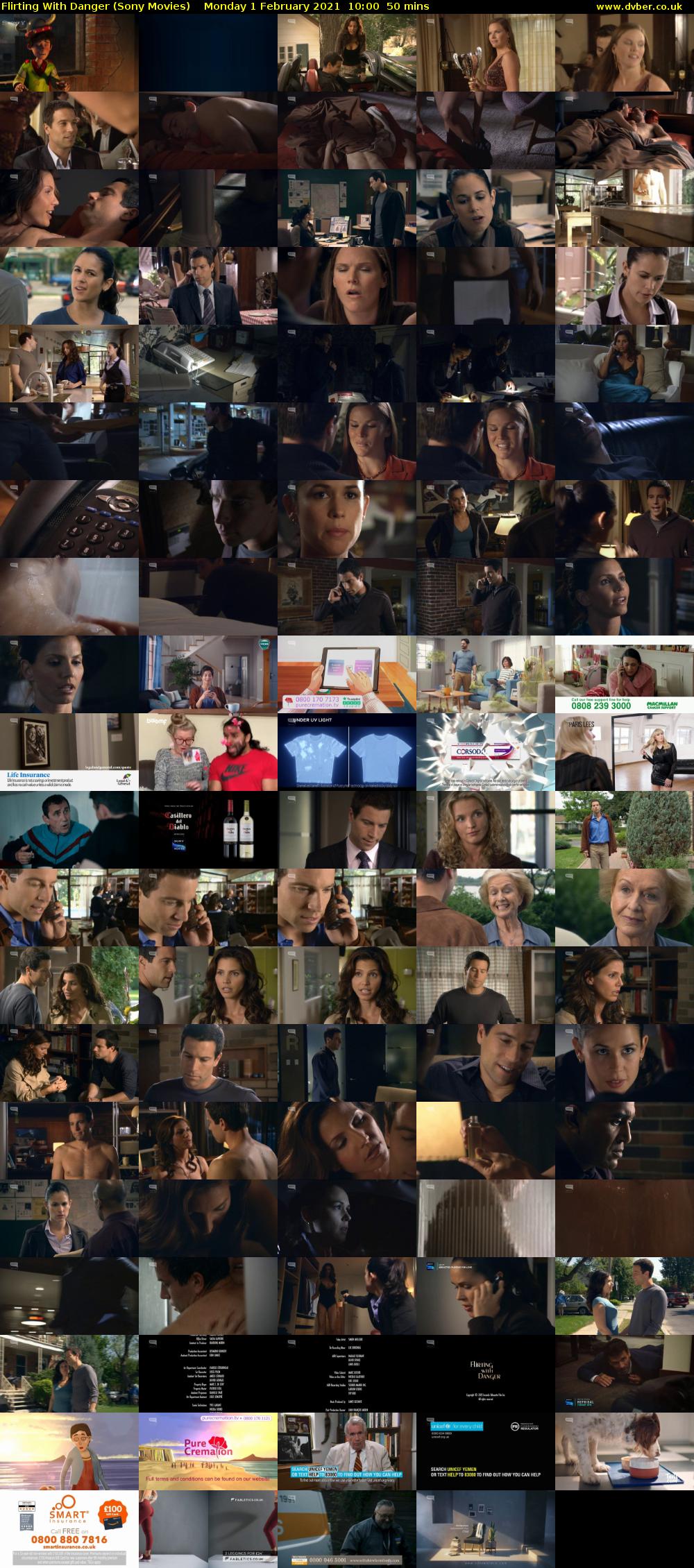 Flirting With Danger (Sony Movies) Monday 1 February 2021 10:00 - 10:50