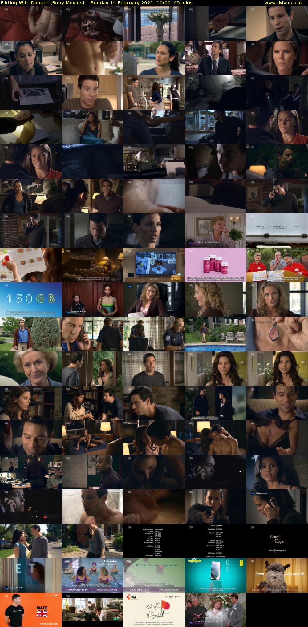 Flirting With Danger (Sony Movies) Sunday 14 February 2021 10:00 - 10:45