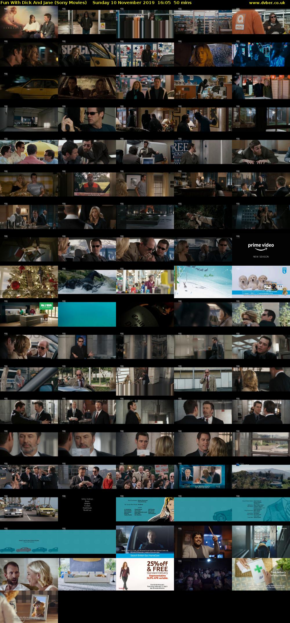 Fun With Dick And Jane (Sony Movies) Sunday 10 November 2019 16:05 - 16:55
