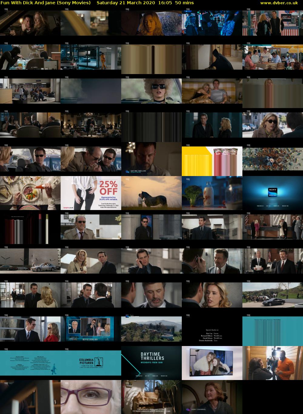 Fun With Dick And Jane (Sony Movies) Saturday 21 March 2020 16:05 - 16:55