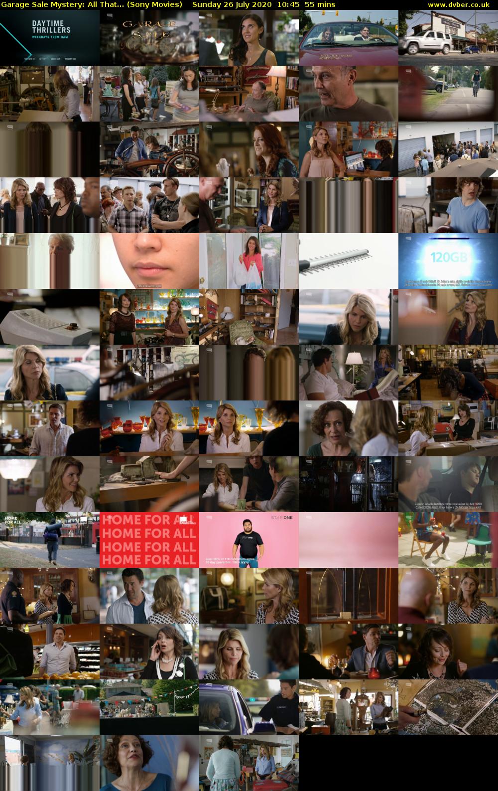 Garage Sale Mystery: All That... (Sony Movies) Sunday 26 July 2020 10:45 - 11:40