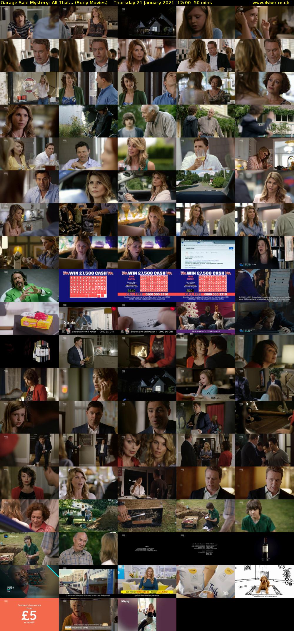 Garage Sale Mystery: All That... (Sony Movies) Thursday 21 January 2021 12:00 - 12:50