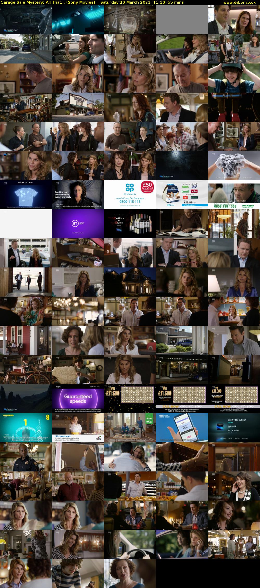 Garage Sale Mystery: All That... (Sony Movies) Saturday 20 March 2021 11:10 - 12:05