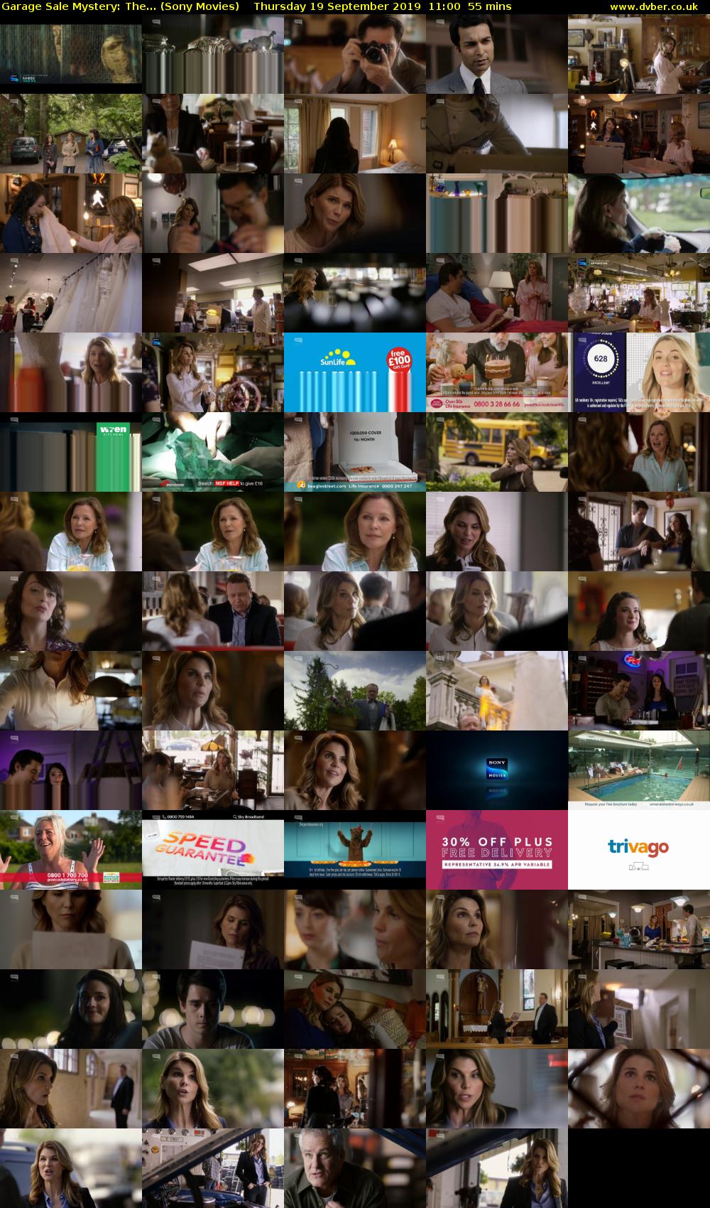 Garage Sale Mystery: The... (Sony Movies) Thursday 19 September 2019 11:00 - 11:55