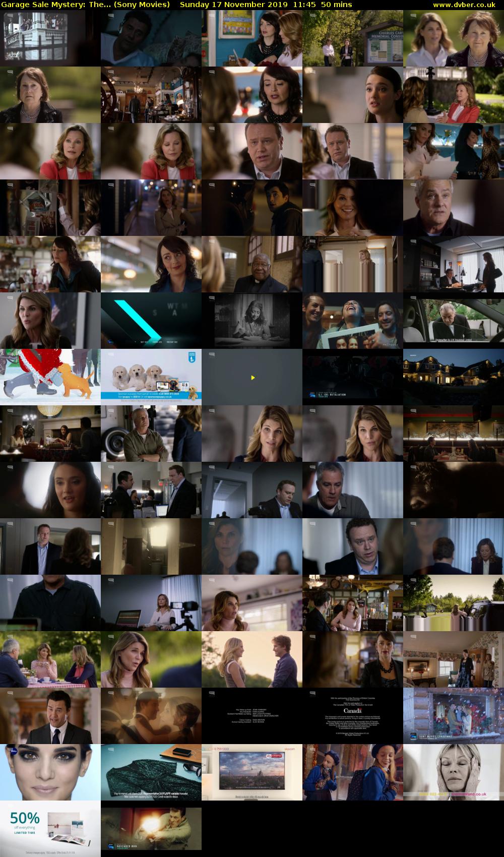 Garage Sale Mystery: The... (Sony Movies) Sunday 17 November 2019 11:45 - 12:35