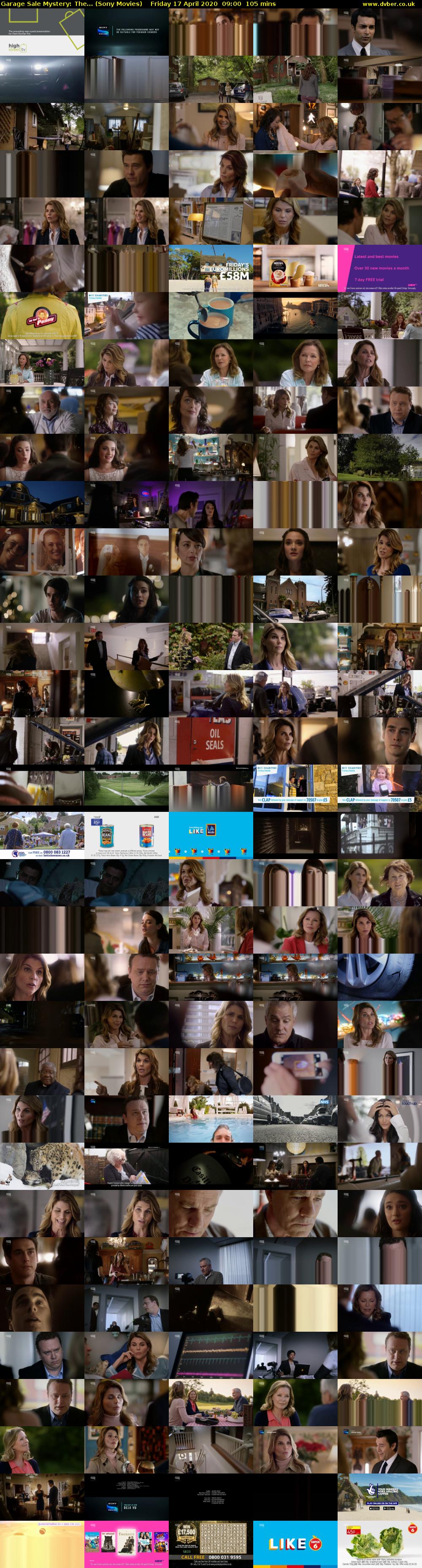 Garage Sale Mystery: The... (Sony Movies) Friday 17 April 2020 09:00 - 10:45