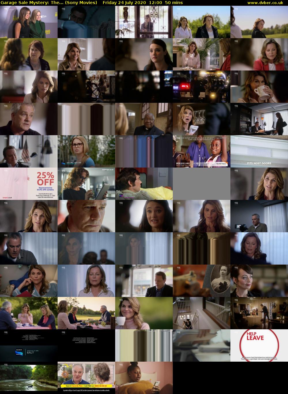 Garage Sale Mystery: The... (Sony Movies) Friday 24 July 2020 12:00 - 12:50