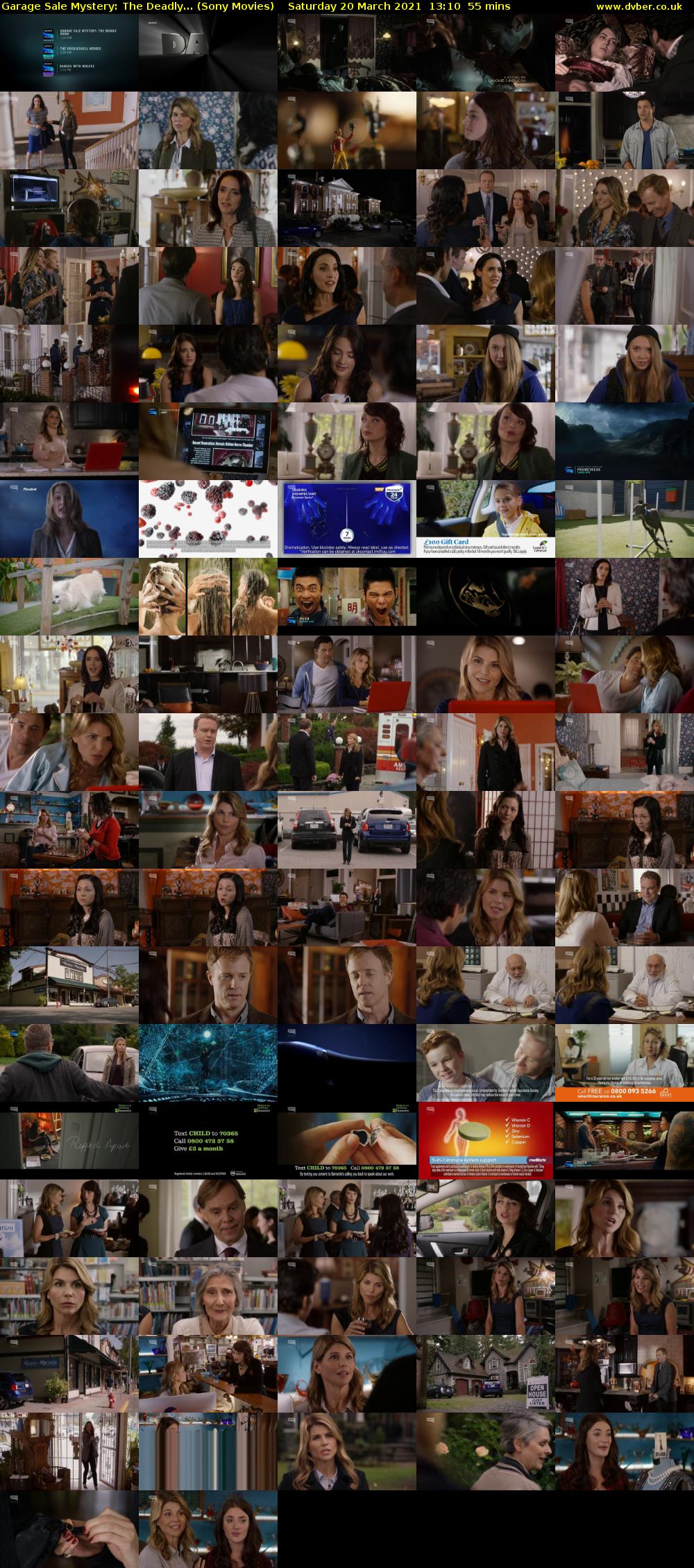 Garage Sale Mystery: The Deadly... (Sony Movies) Saturday 20 March 2021 13:10 - 14:05