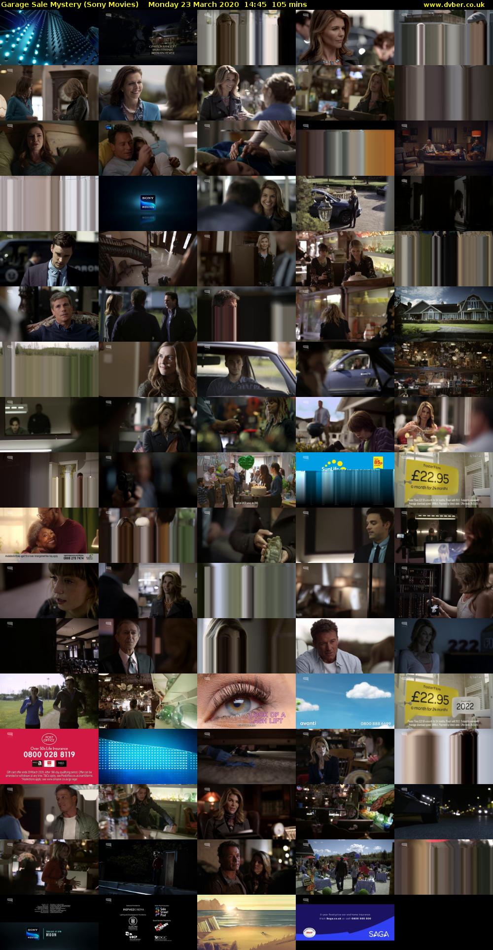 Garage Sale Mystery (Sony Movies) Monday 23 March 2020 14:45 - 16:30