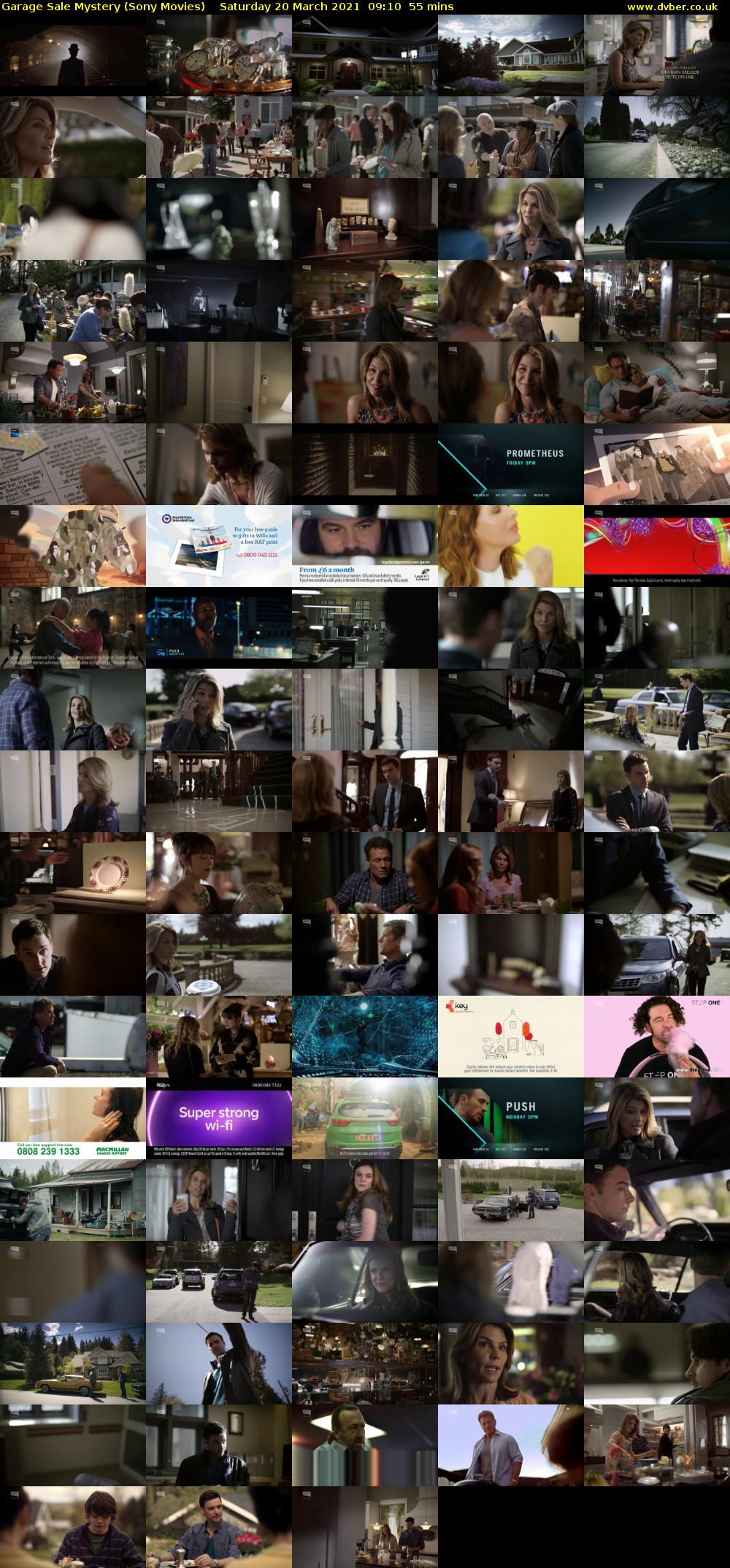 Garage Sale Mystery (Sony Movies) Saturday 20 March 2021 09:10 - 10:05