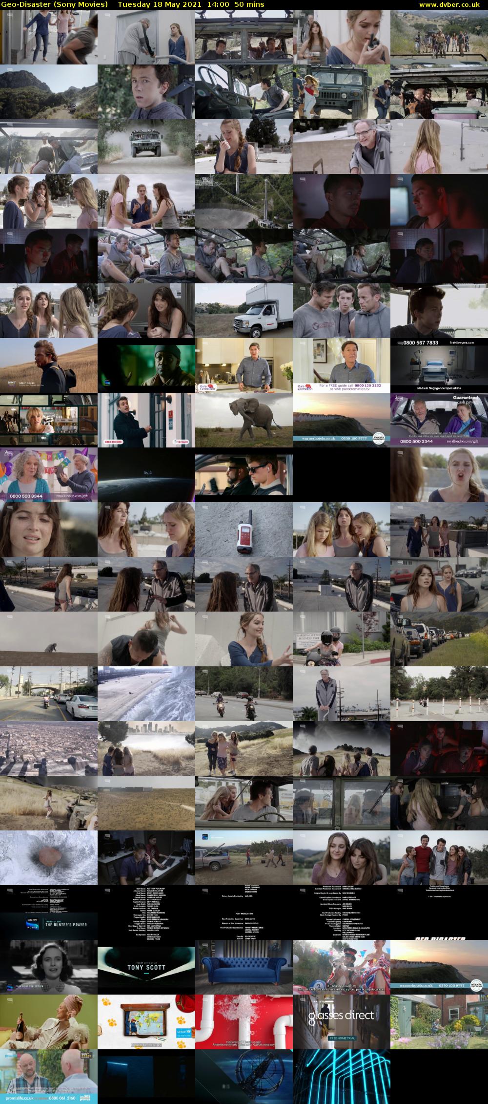 Geo-Disaster (Sony Movies) Tuesday 18 May 2021 14:00 - 14:50