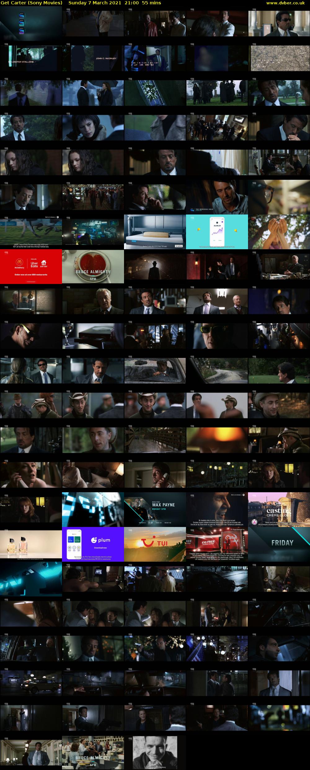 Get Carter (Sony Movies) Sunday 7 March 2021 21:00 - 21:55
