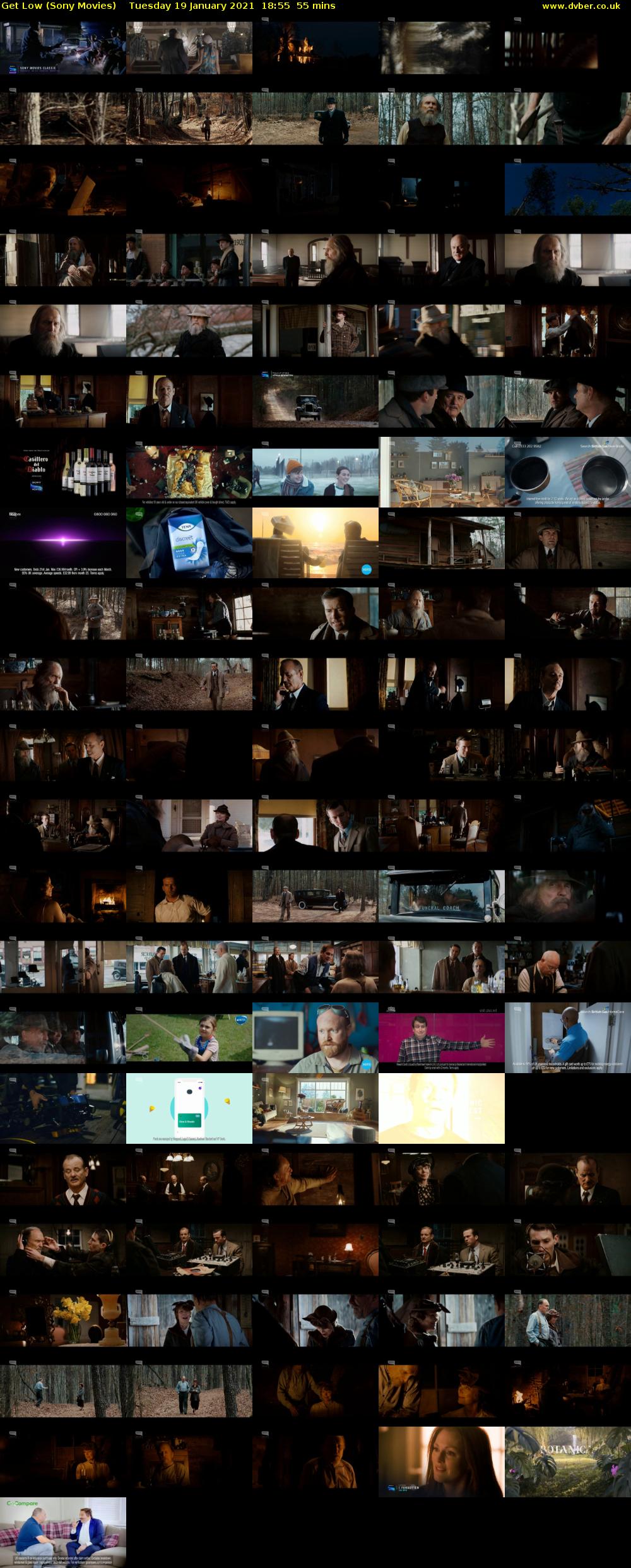 Get Low (Sony Movies) Tuesday 19 January 2021 18:55 - 19:50