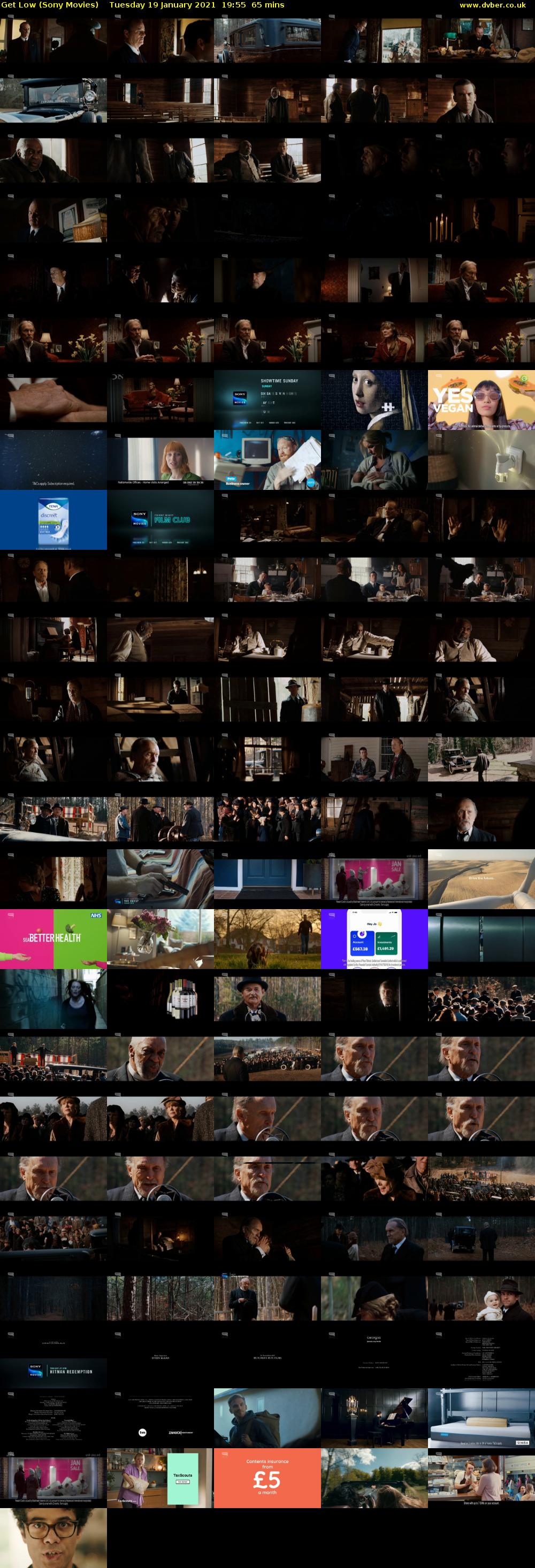 Get Low (Sony Movies) Tuesday 19 January 2021 19:55 - 21:00