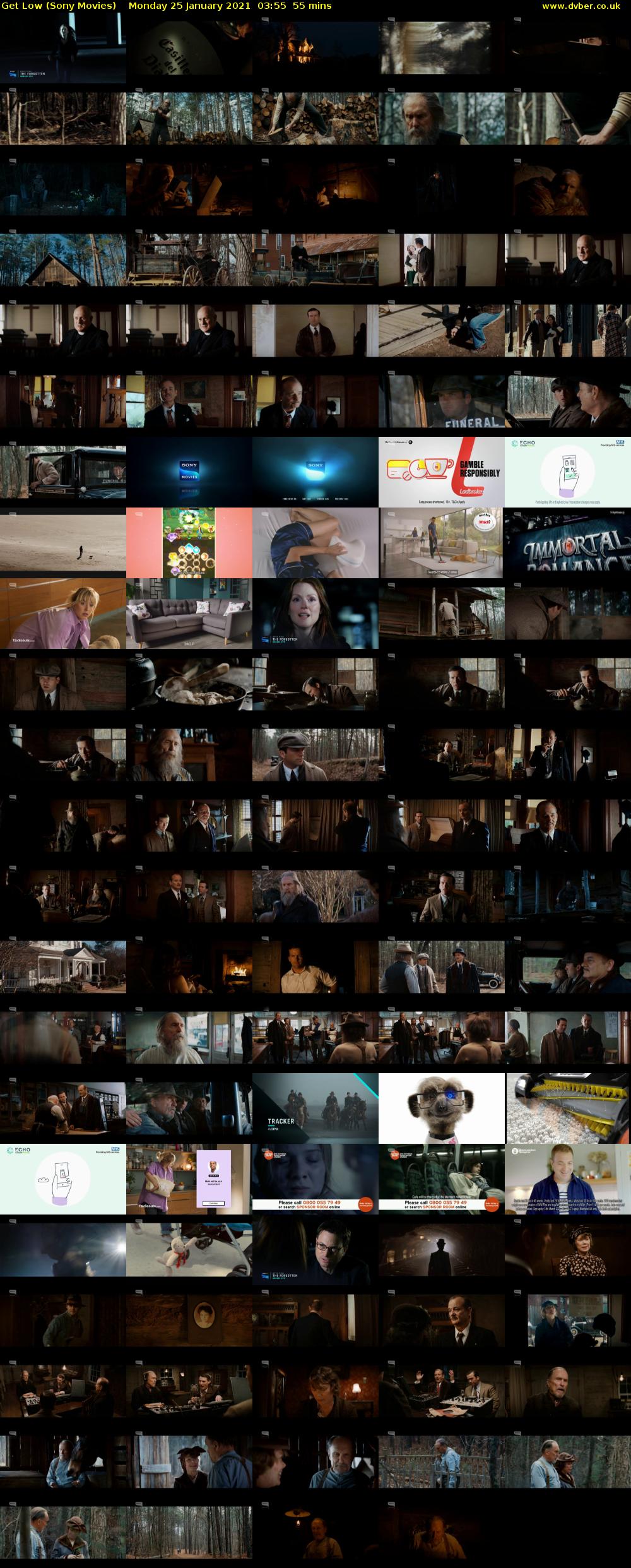 Get Low (Sony Movies) Monday 25 January 2021 03:55 - 04:50