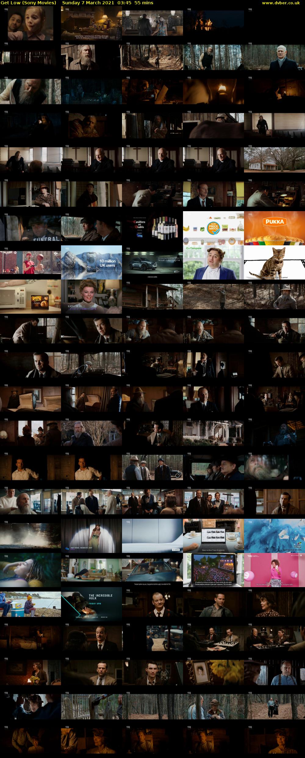 Get Low (Sony Movies) Sunday 7 March 2021 03:45 - 04:40