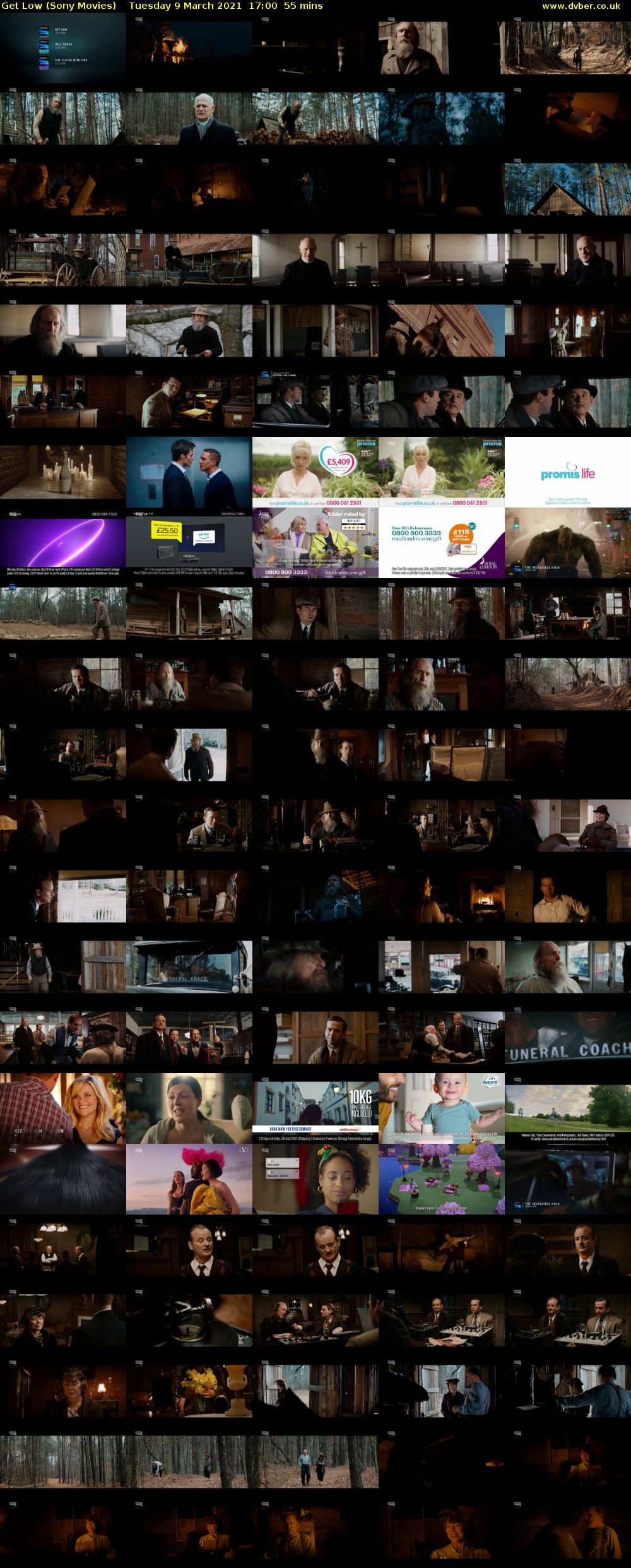 Get Low (Sony Movies) Tuesday 9 March 2021 17:00 - 17:55